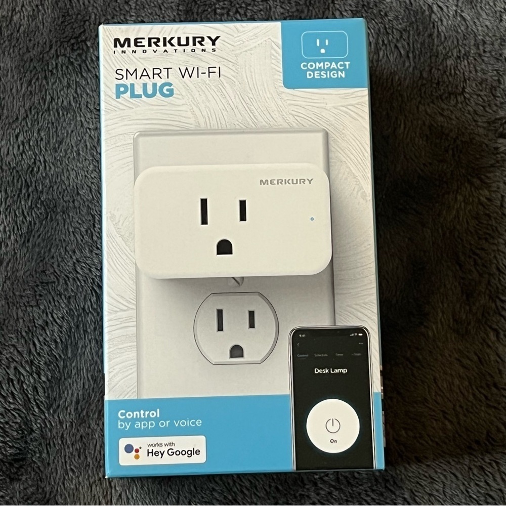 Merkury Smart Outlet plug WiFi new in box